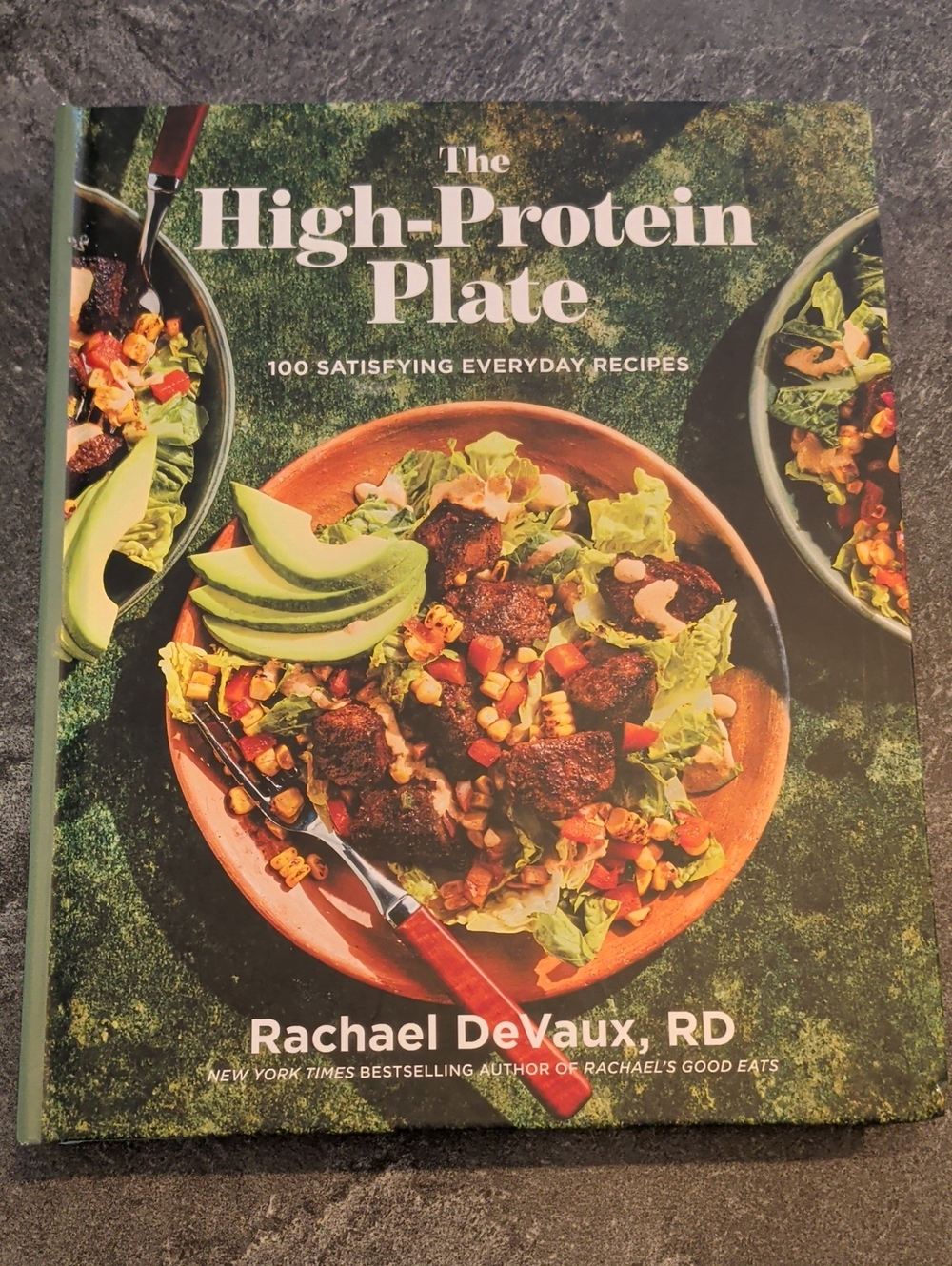The High-Protein Plate Cookbook - Green Cover